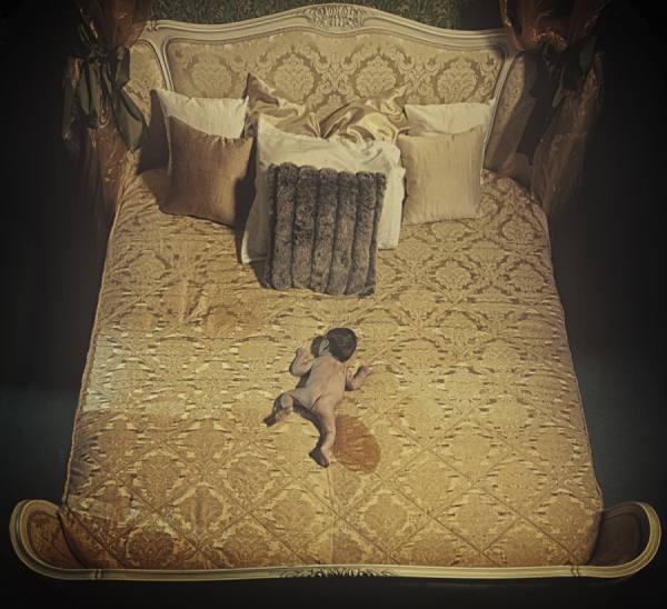 Photograph Lorenz Walter Maria F Baby on One Eyeland
